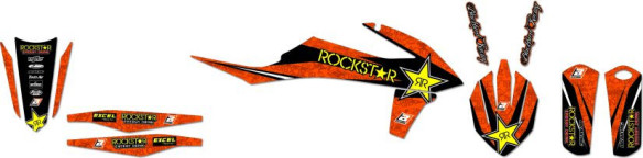 Kit Grafica Rockstar KTM SX85 2545l