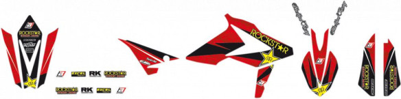Kit Grafica Rockstar Beta RR 18- 2b04l