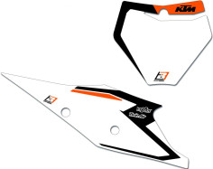 Kit Grafica Baza Numere Concurs Ktm 16-18 6508n