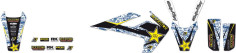 Kit Grafica Rockstar Energy Black/white/blue/yellow 2612l