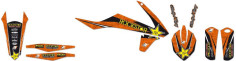 Kit Grafica Rockstar Energy Orange/black/yellow 2527l