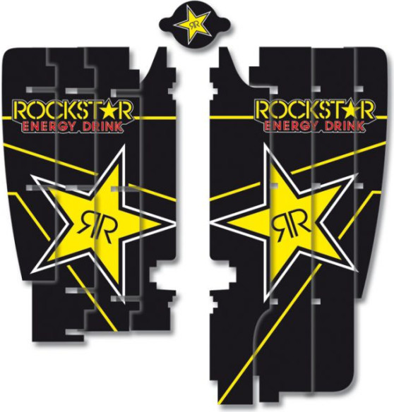 Stickere Rockstar Energy Protectii Radiator Honda A302l