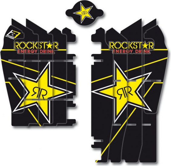 Stickere Rockstar Energy Protectii Radiator Honda A404l