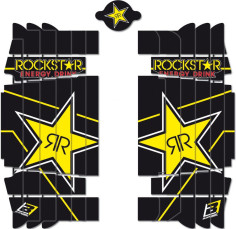 Stickere Rockstar Energy Protectii Radiator Honda A601l