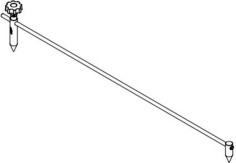 Wheel alignment gauge KTM