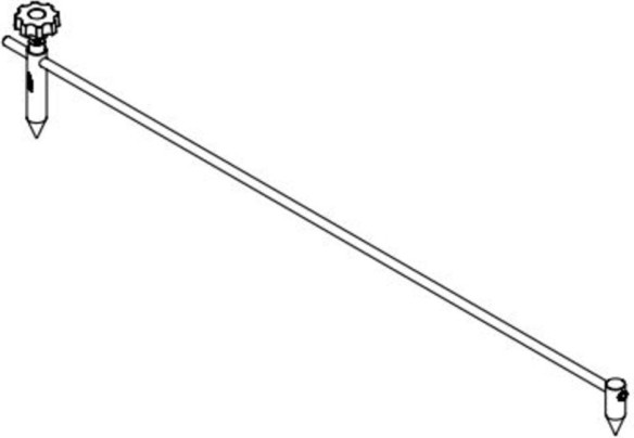 Wheel alignment gauge KTM