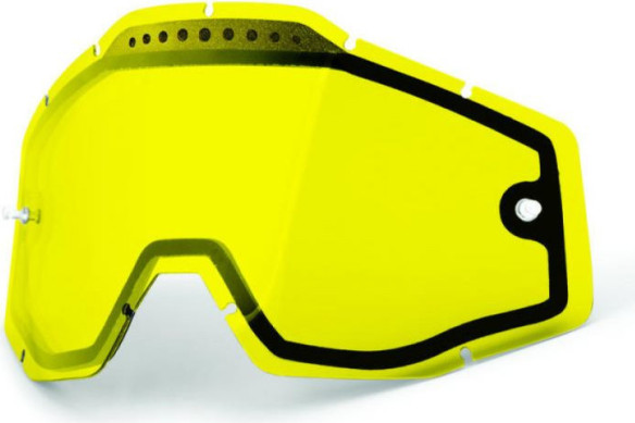 Lentila Schimb Racecraft Accuri Strata Galbena Dubla Ventilata