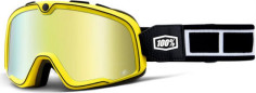 Ochelari Barstow Burnworth Racing Mirror Gold Lens Black