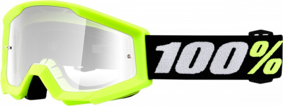 Ochelari Enduro Copii Strata Mini Grom Yellow Clear Lens