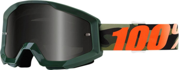 Ochelari MX Strata Sand Dark Green Smoke Lens