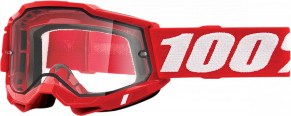 Ochelari Enduro Accuri 2 Red Clear Double Lens