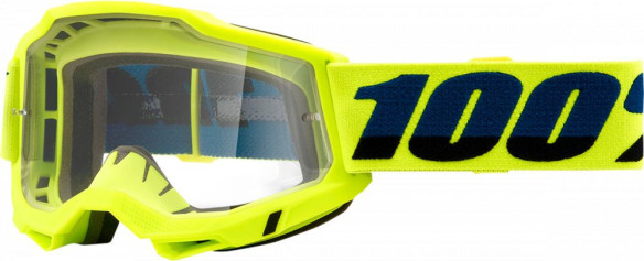 Ochelari Enduro Accuri 2 OTG Fluo Yellow Clear Lens
