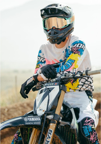 Ochelari Enduro Armega Clark S20 Silver Mirror