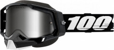 Ochelari Snowmobil Racecraft 2 Black Mirror Silver Lens