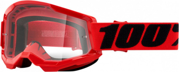 Ochelari Enduro Strata 2 Red Clear Lens