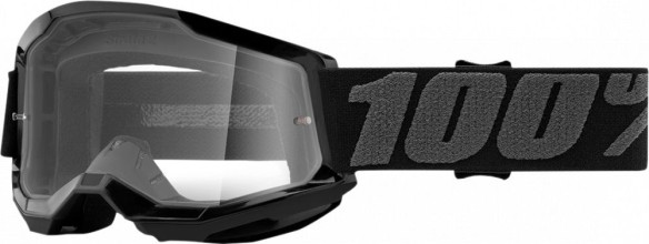 Ochelari Enduro Copii Strata 2 Black Clear Lens