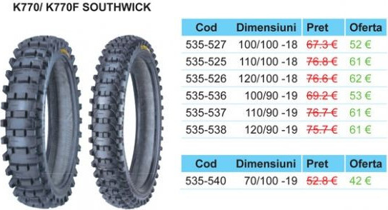 K770 Southwick Promotie