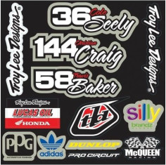 Team Riders Stickers