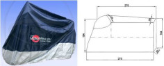 Husa Moto Albastru Gri 500-1000 CMC