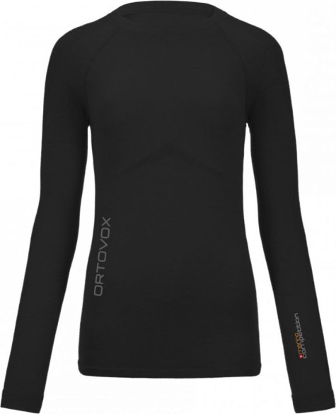 Bluza Merino 230 Competition Long Sleeve Black Raven Dama