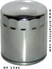 FILTRU ULEI HF174C (CROM)