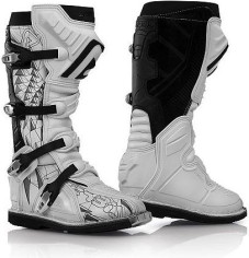 Cizme Shark White Black