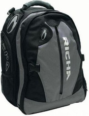 Rucsac Port Casca Negru Gri