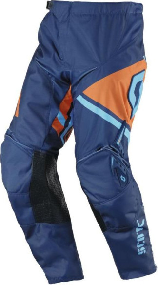 Pantaloni 350 Track Albastru Orange