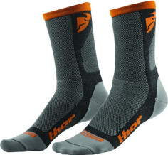 Sosete S6 Dual Sport Cool Grey Orange