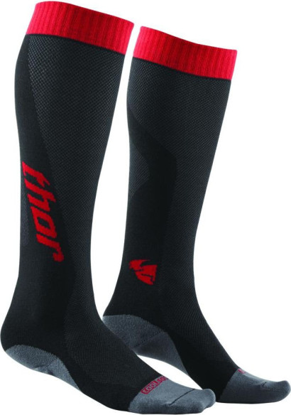 Sosete S6 MX Cool Black Red