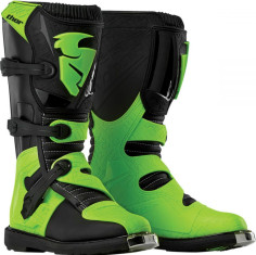 Cizme Blitz S6 Black Green Copii