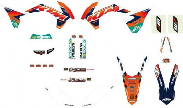 OEM Kit Stickere KTM Factory SX 15