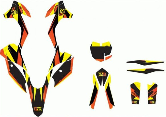 OEM Kit Stickere KTM Gravity