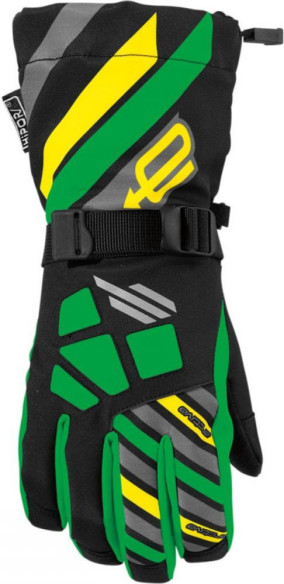 Manusi Long Cuff Ravine Black Green S7 Copii