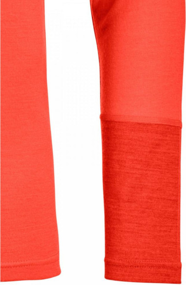 Bluza Merino 185 Rock n Wool Long Sleeve Crazy Orange