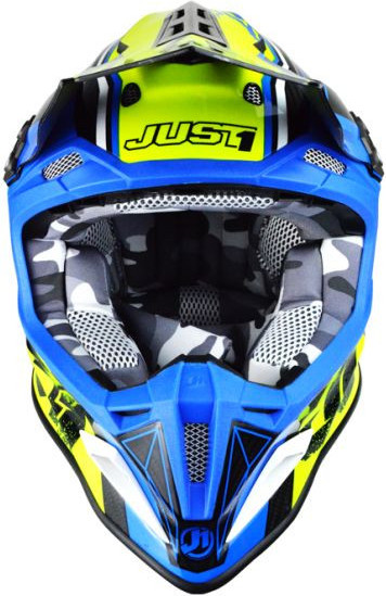 Casca J12 Dominator Neon Yellow Blue