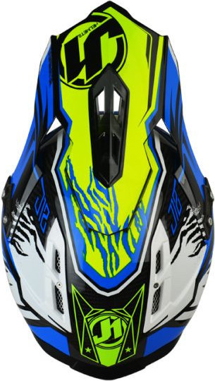 Casca J12 Dominator Neon Yellow Blue
