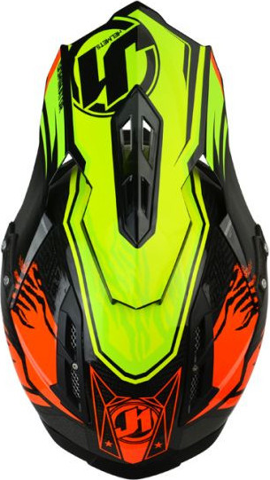Casca J12 Dominator Neon Lime Red