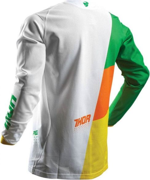 Tricou Pulse Air Aktiv Cactus S7 Green Orange White Copii