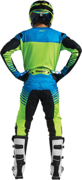 Tricou S7 Fuse Propel Black Lime