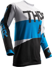 LICHIDARE STOC Tricou S7 Pulse Taper White Blue