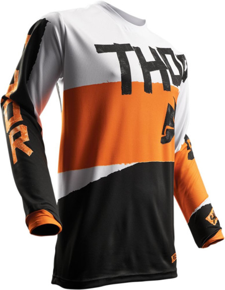 LICHIDARE STOC Tricou S7 Pulse Taper White Orange
