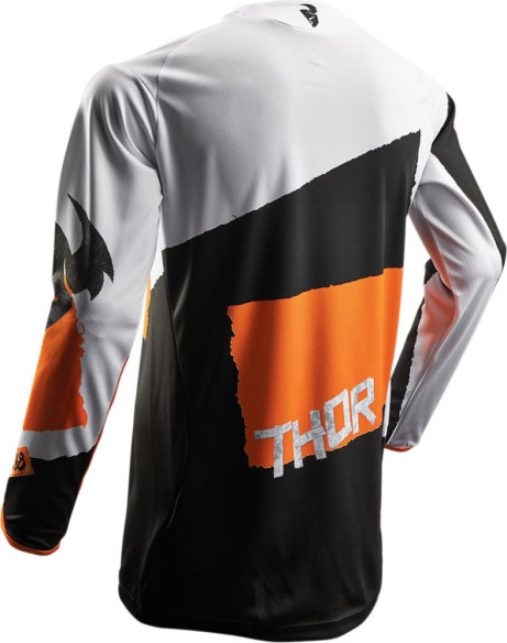 LICHIDARE STOC Tricou S7 Pulse Taper White Orange