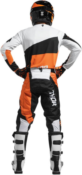 LICHIDARE STOC Tricou S7 Pulse Taper White Orange