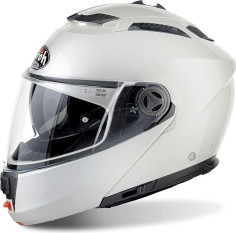 Casca Flip Up Phantom S Color White Gloss