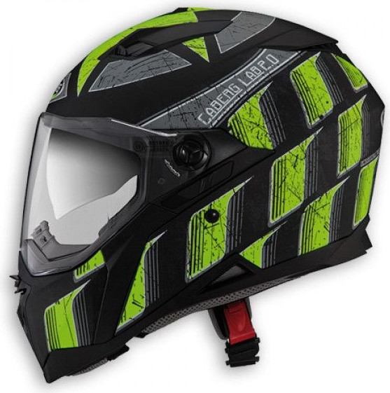 Lichidare Stoc Casca Stunt Steeze Black Yellow Flo