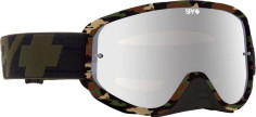 Ochelari Woot Race Kaki Fatigue Smoke Silver Mirror Lens