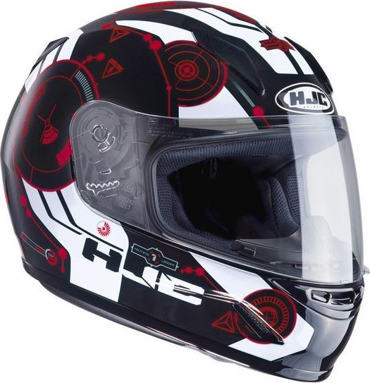 Casca CLY Simitic MC-1 Black Red Copii