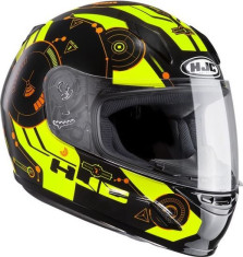 Casca CLY Simitic MC-1 Black Yellow Copii
