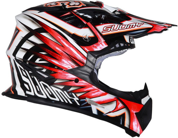 Casca Rumble Eclipse Red White Black